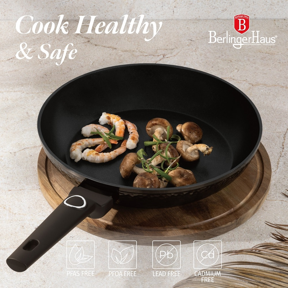 15 pcs cookware set Berlinger Haus BH8244 Black
