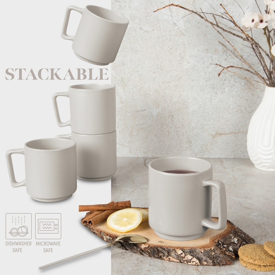 4 pcs mug set Berlinger Haus BH10010 Sahara