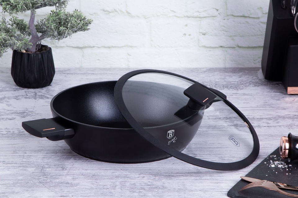 Shallow pot with lid,30 cm Berlinger Haus BH8278 Monaco