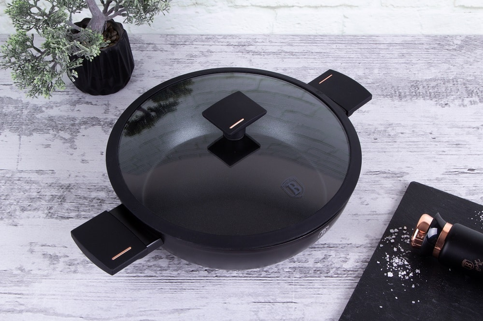 Shallow pot with lid,30 cm Berlinger Haus BH8278 Monaco