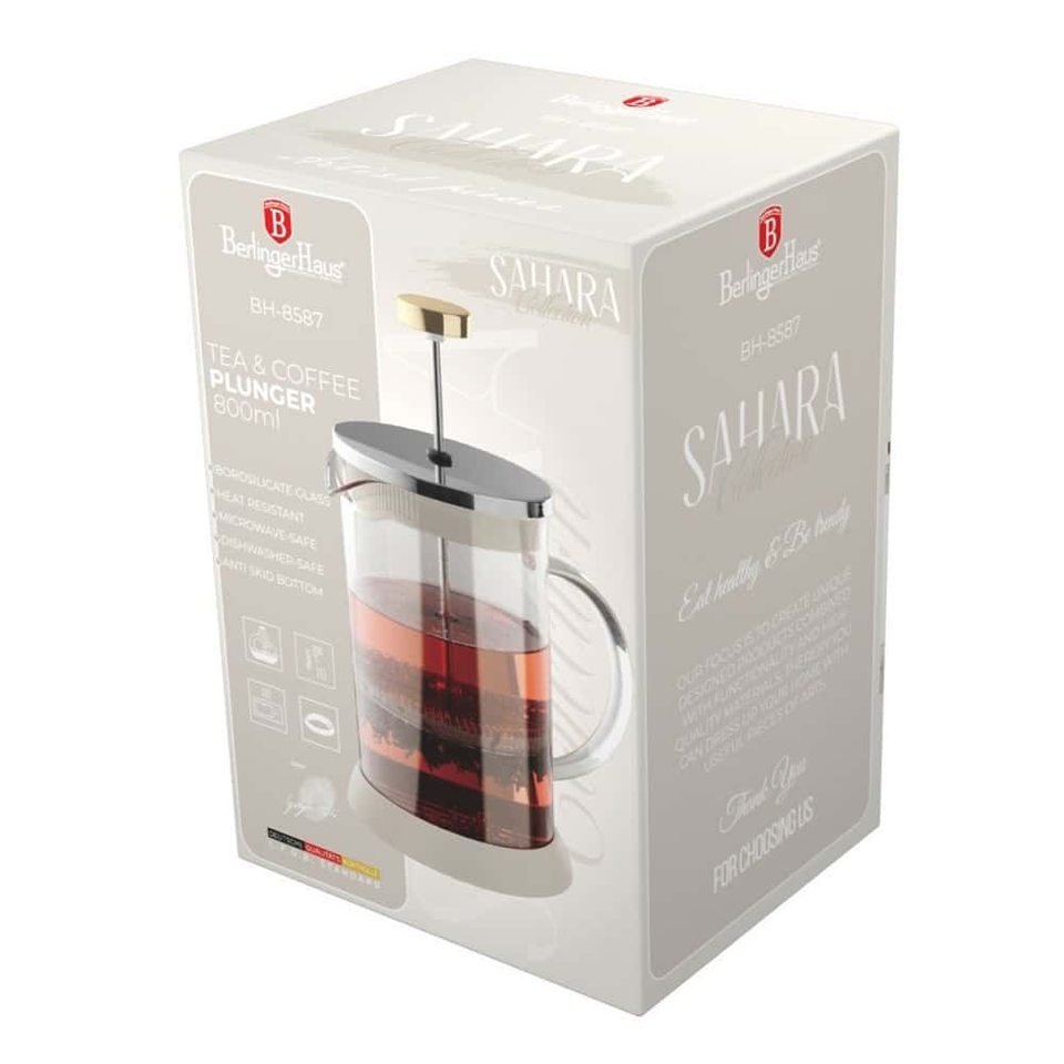 Coffee & tea plunger,800 ml Berlinger Haus BH8587 Sahara