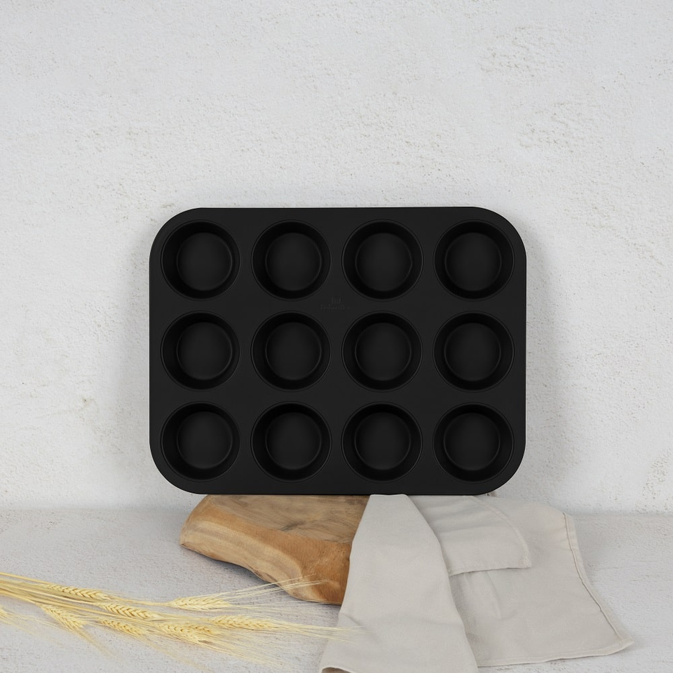 12 cups muffin pan Berlinger Haus BH8691 Anthracite