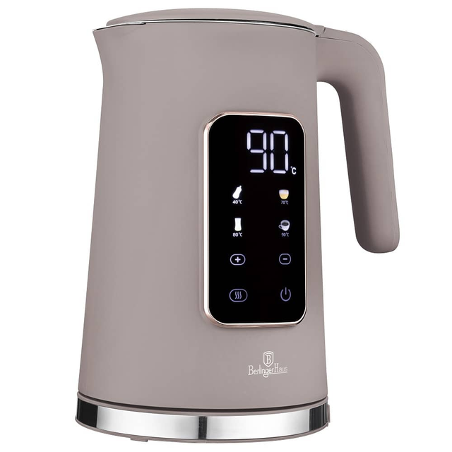 Digital electric kettle Berlinger Haus BH9736 Taupe