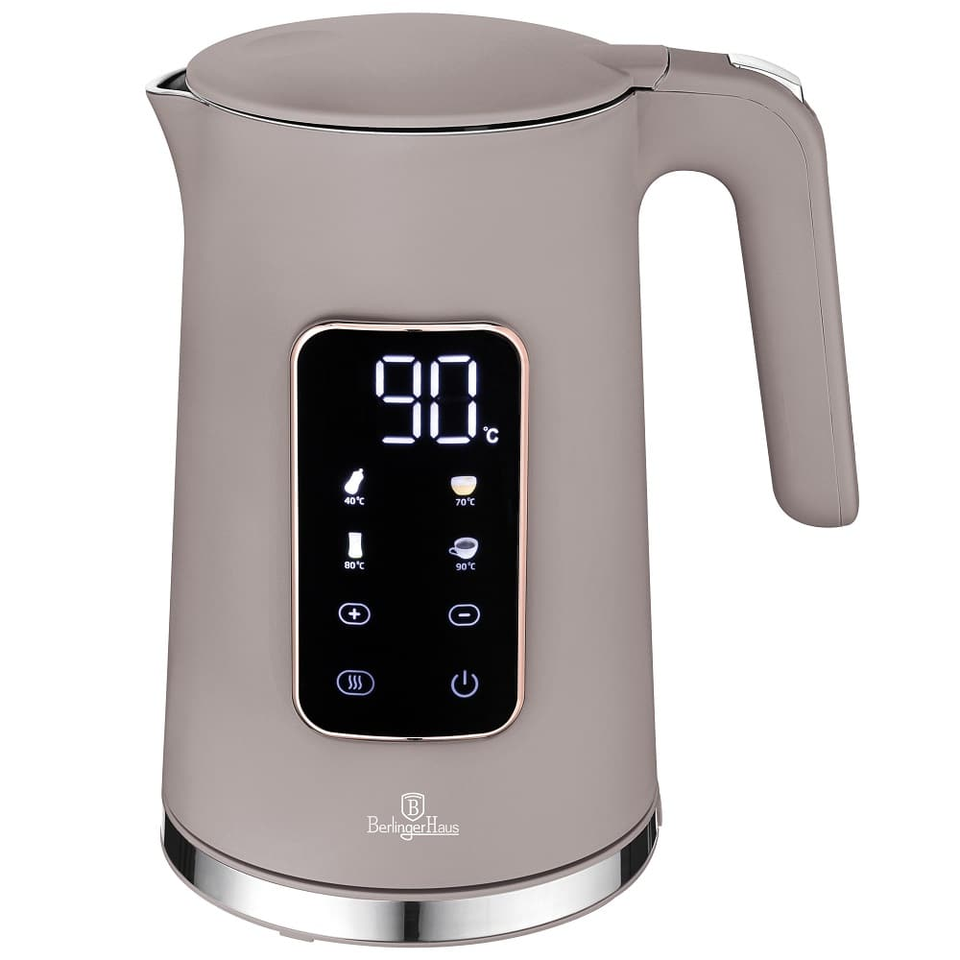 Digital electric kettle Berlinger Haus BH9736 Taupe