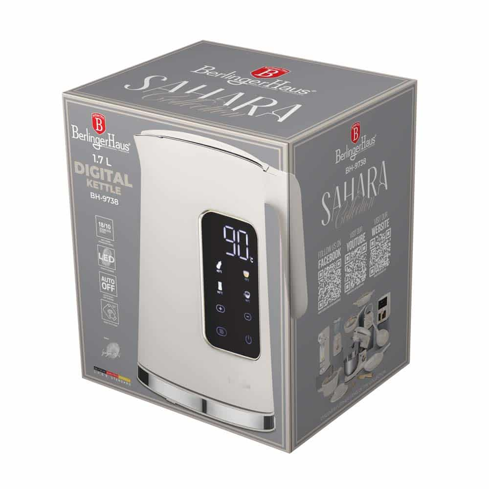 Digital electric kettle Berlinger Haus BH9738 Sahara