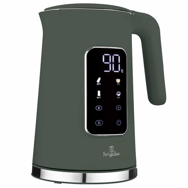 Digital electric Kettle Berlinger Haus BH9746 Matte Green
