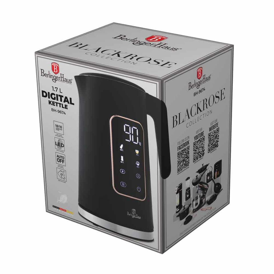 Digital electric kettle Berlinger Haus BH9674