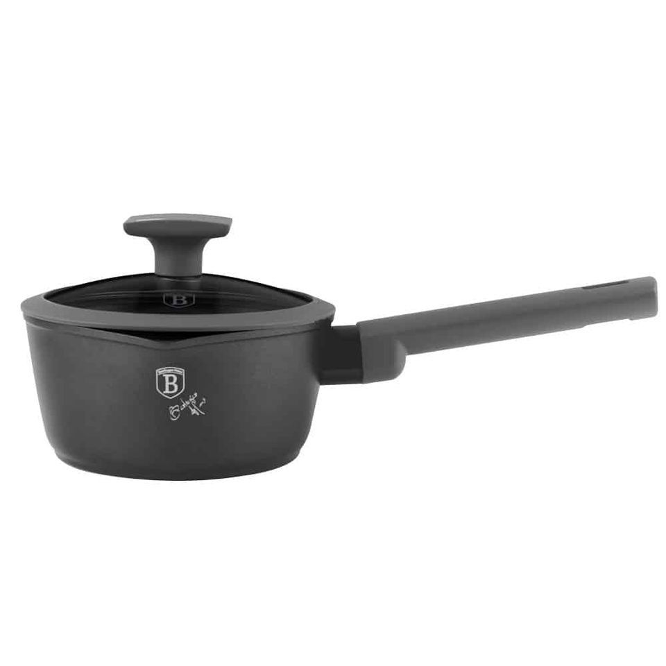Sauce pan with lid, 16 cm Berlinger Haus BH8118 Anthracite