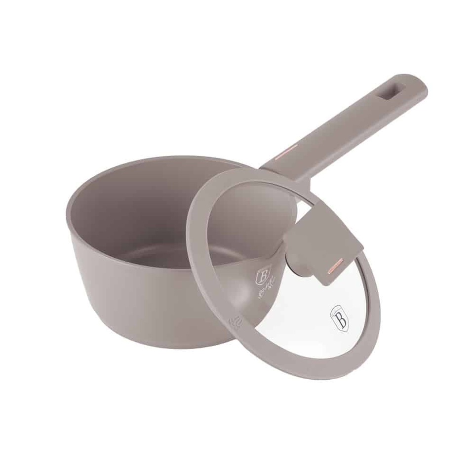 Sauce pan with lid,16 cm Berlinger Haus BH8088 Taupe