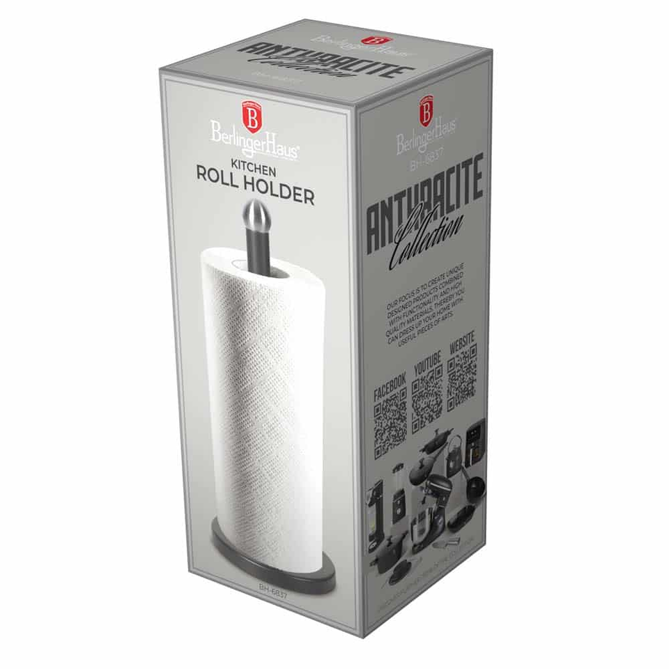 Kitchen roll holder Berlinger Haus BH6837 Anthracite