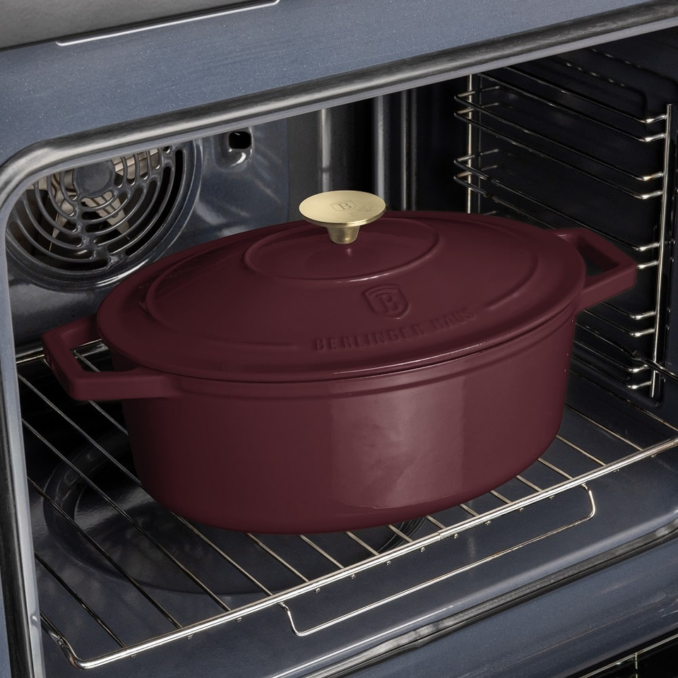 Oval roaster, 30 cm, cast iron Berlinger Haus BH6543