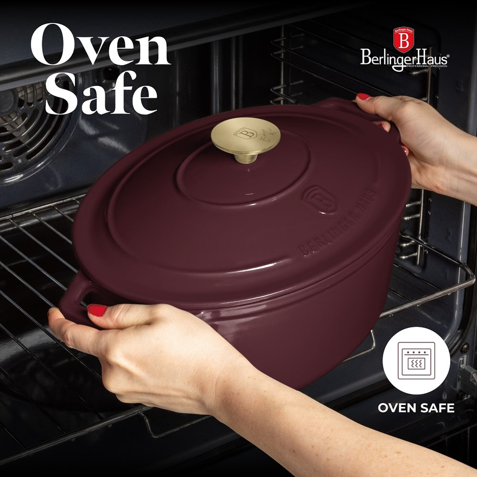 Oval roaster, 30 cm, cast iron Berlinger Haus BH6543