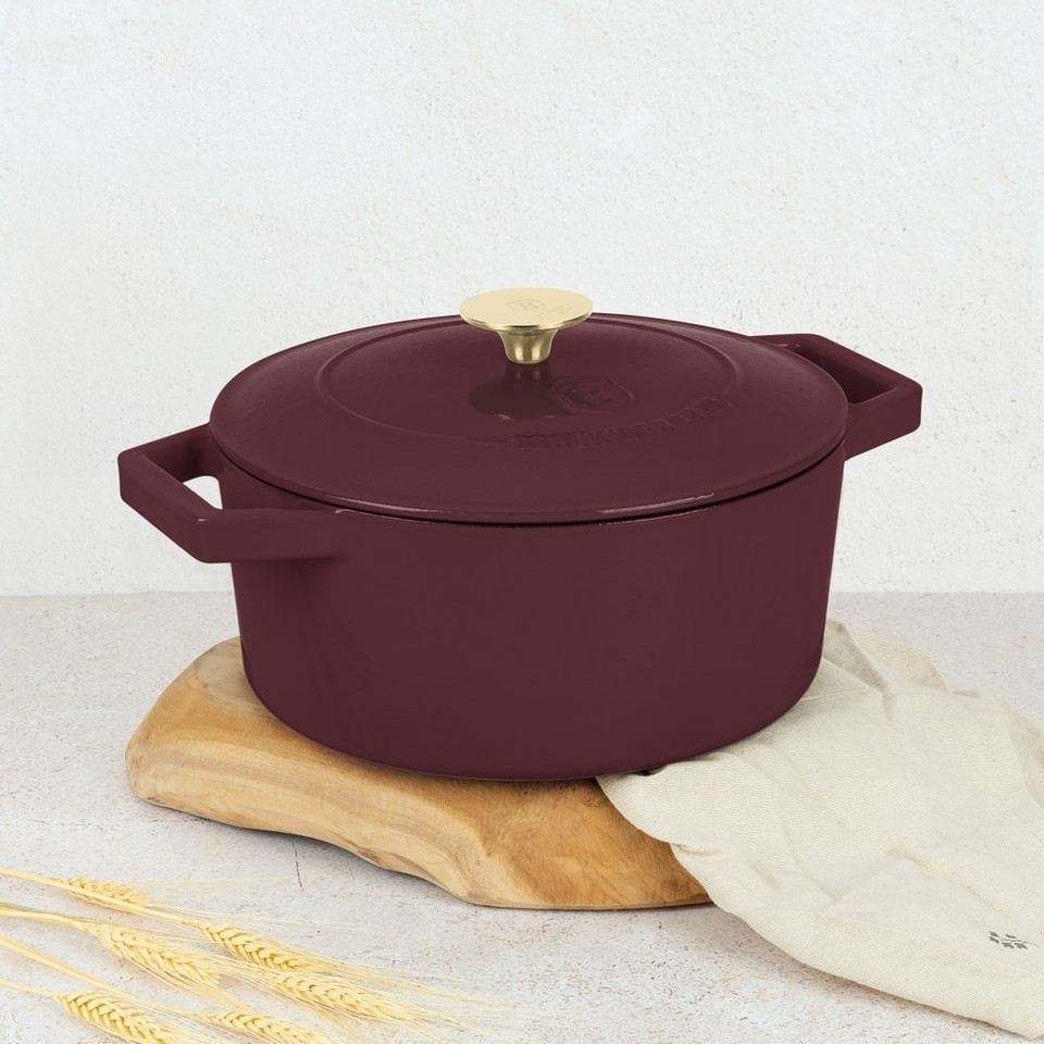 Casserole, 24 cm, cast iron Berlinger Haus BH6542 Leonardo
