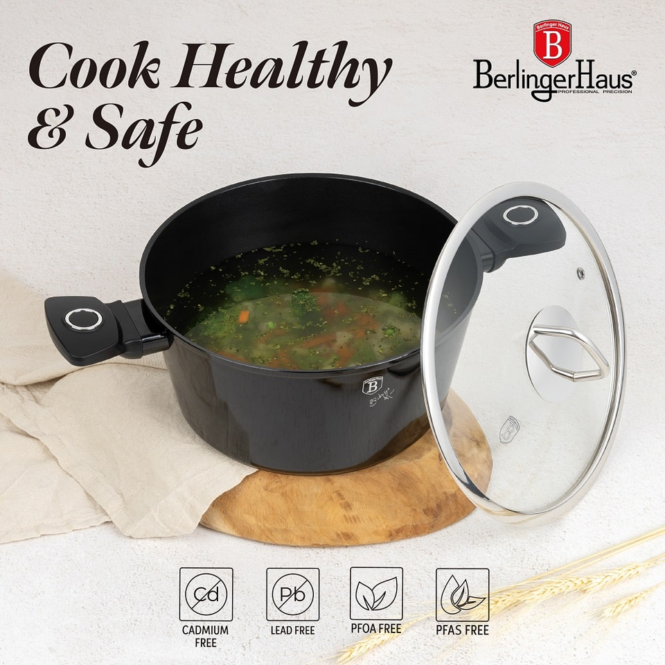 Casserole with lid, 20 cm Berlinger Haus BH8224