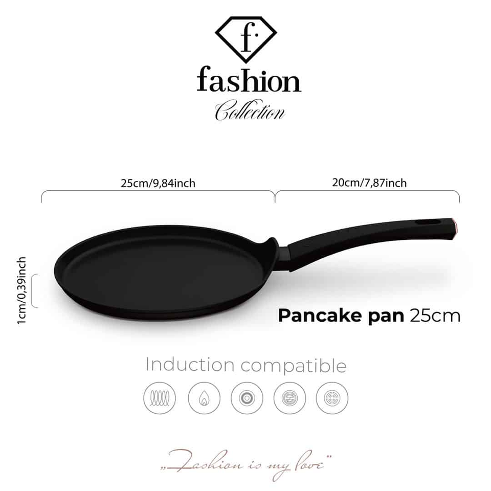 Pancake Pan 25 cm Fashion by Berlinger Haus FTV0023