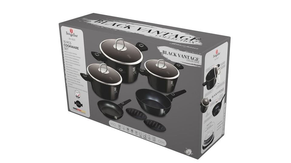 10 pcs cookware set Berlinger Haus BH8231
