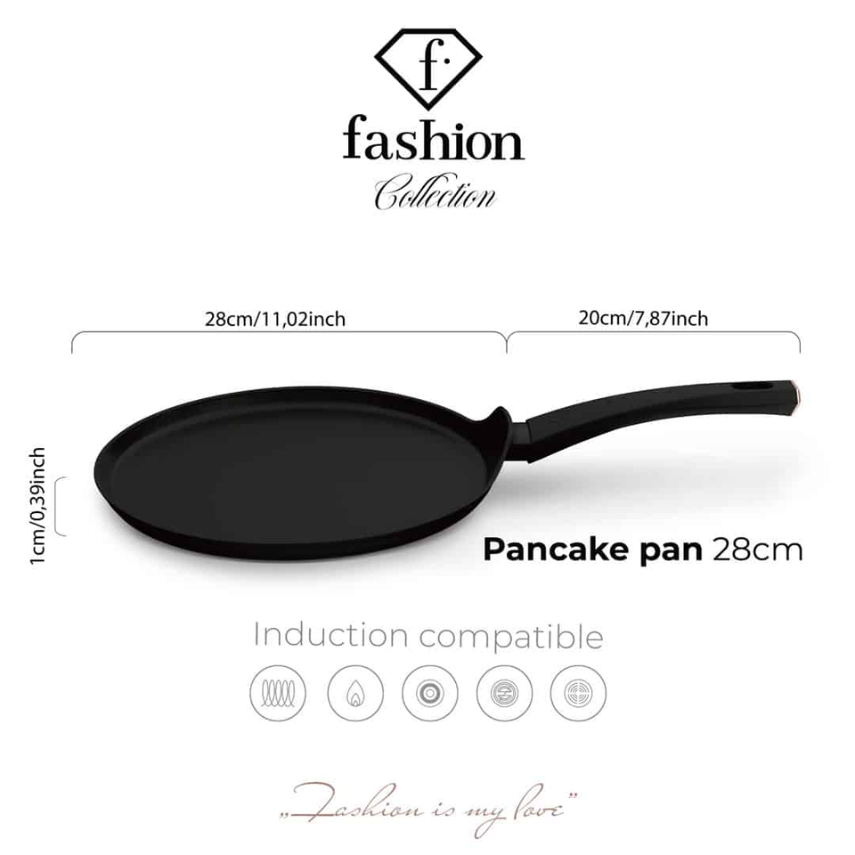 Pancake Pan 28 cm Fashion by Berlinger Haus FTV0024