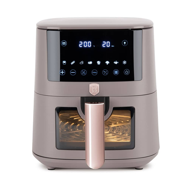 Air fryer, 5 L, visible window Berlinger Haus BH9491 Taupe