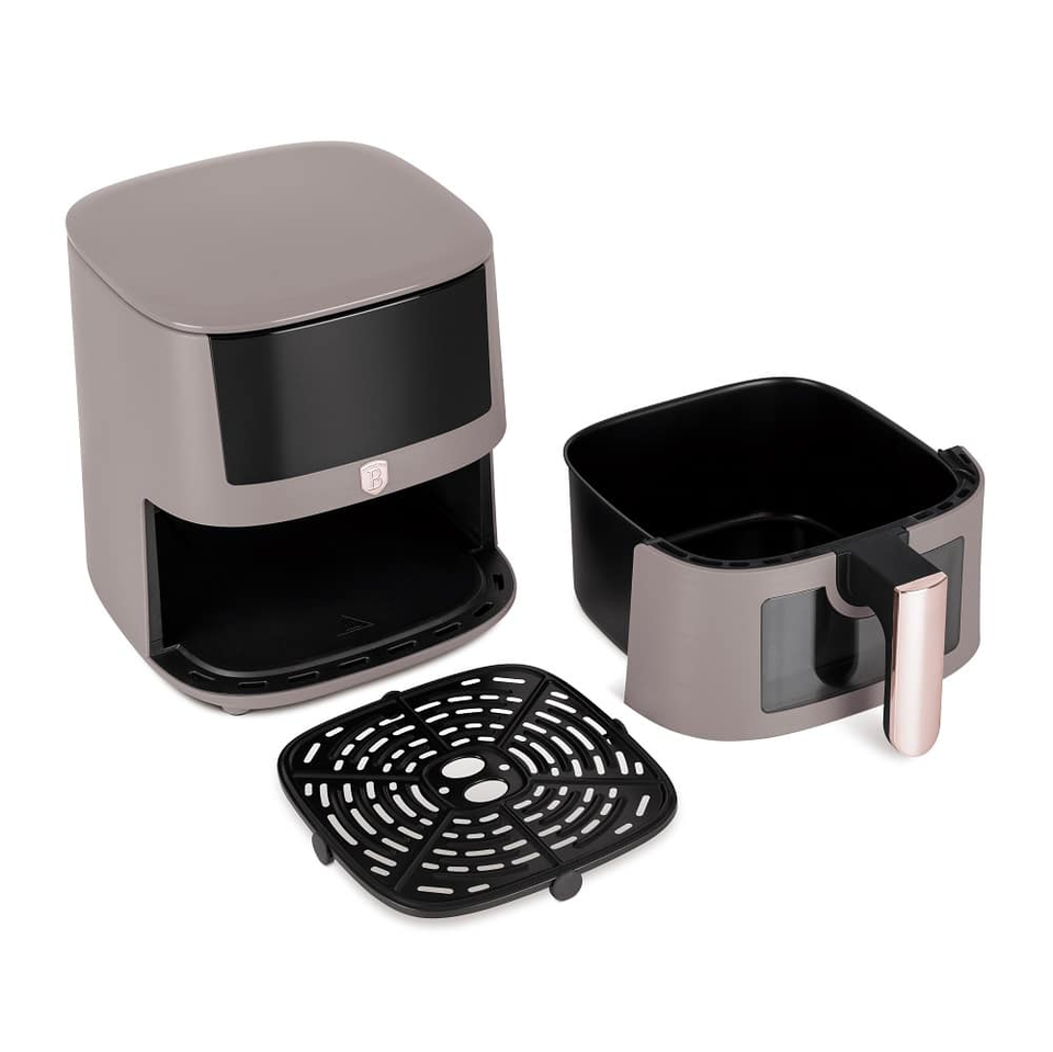 Air fryer, 5 L, visible window Berlinger Haus BH9491 Taupe