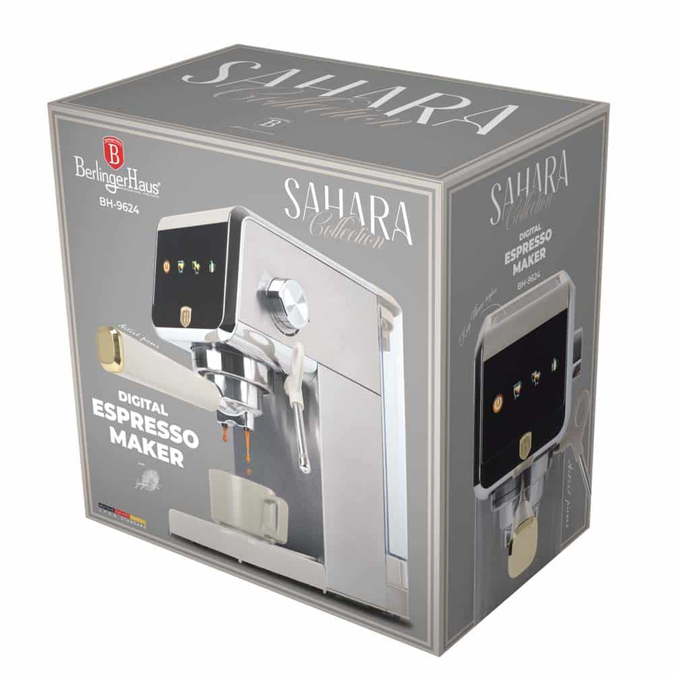 Digital espresso coffee maker Berlinger Haus BH9624 Sahara