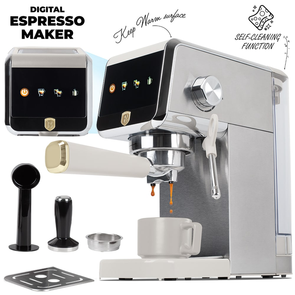 Digital espresso coffee maker Berlinger Haus BH9624 Sahara