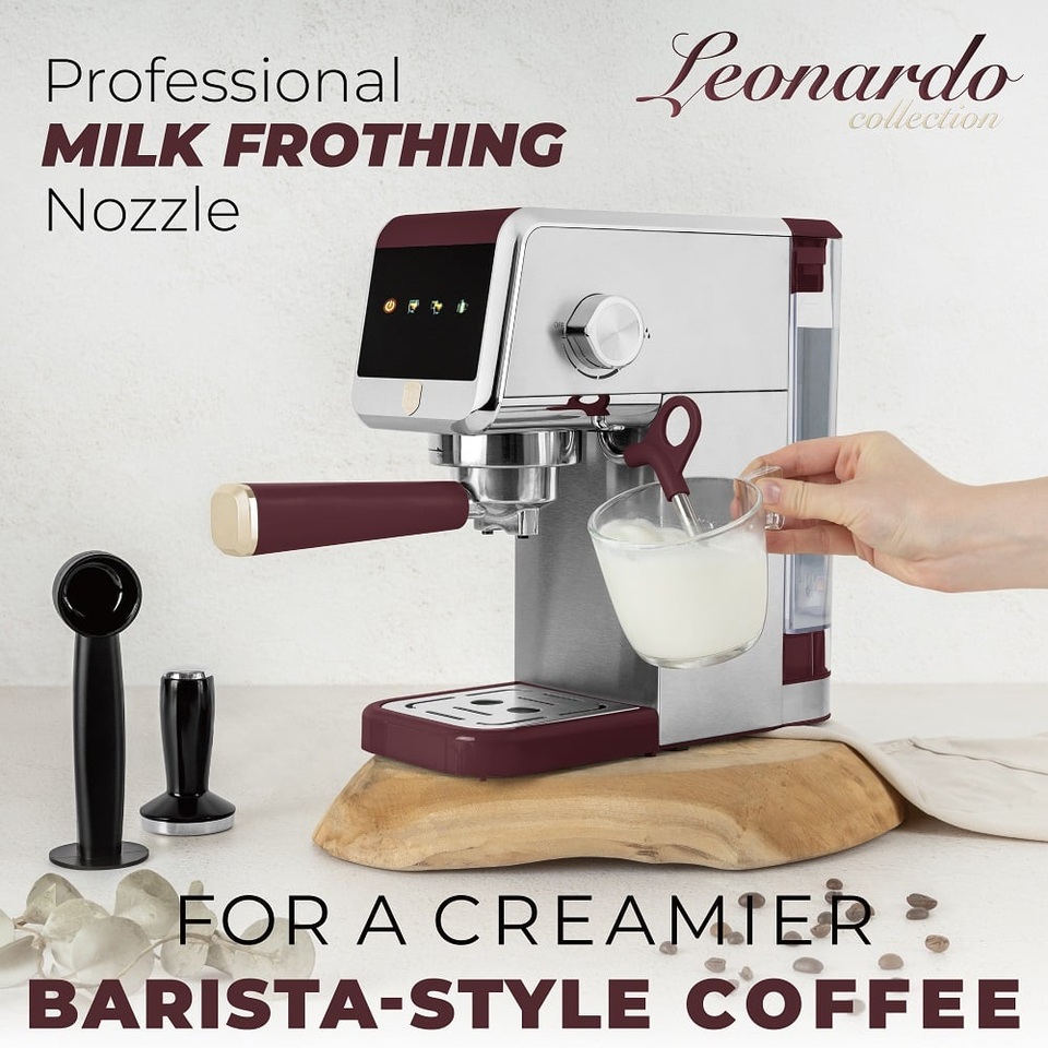 Digital espresso coffee maker Berlinger Haus BH9623 Leonardo