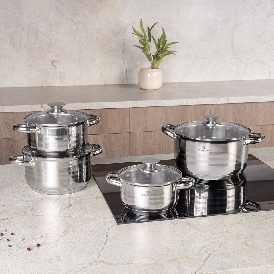 8 pcs cookware set Blaumann BL3861