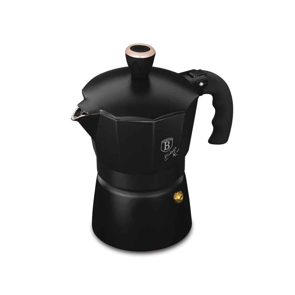 Coffee maker, 3 cups Berlinger Haus BH8560 Black Rose