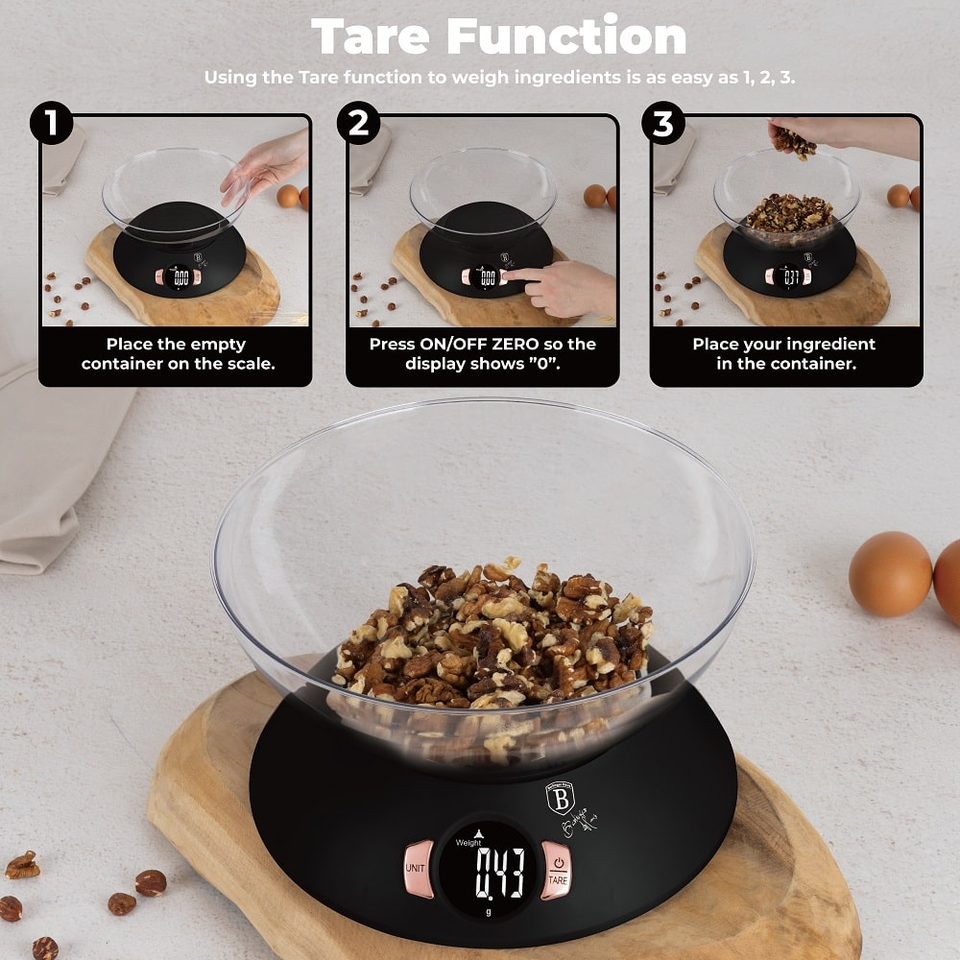 Kitchen scale with bowl Berlinger Haus BH9620