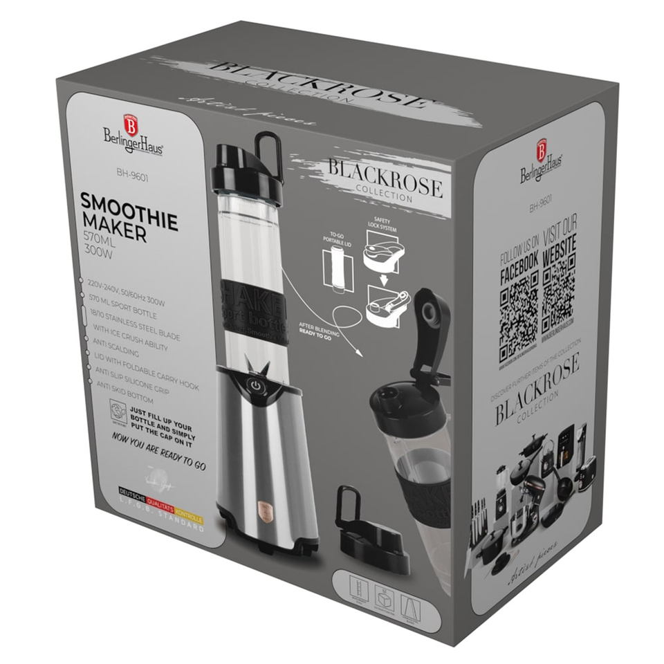 Smoothie maker Berlinger Haus BH9601 Black Rose