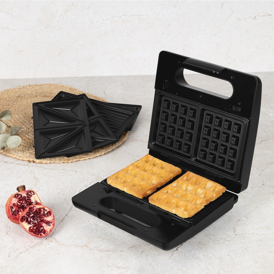 3in1 sandwich maker Berlinger Haus BH9586 Black Rose