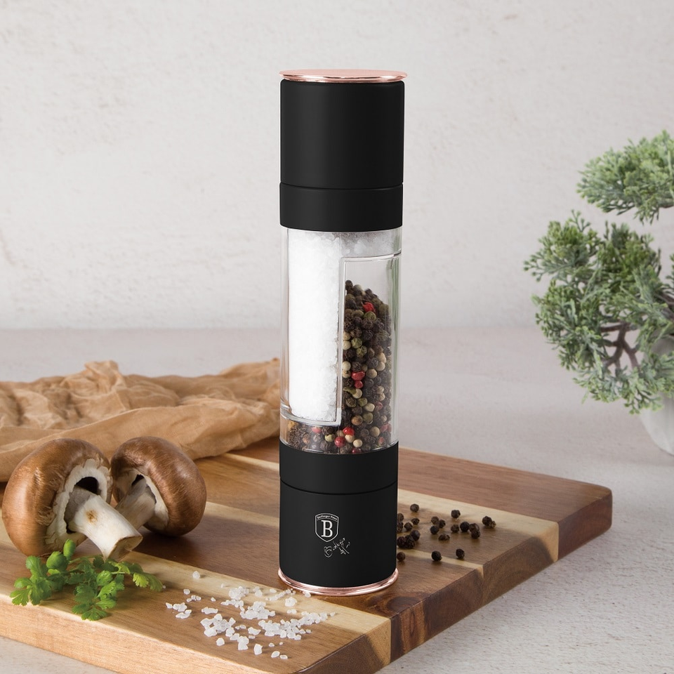 2in1 pepper and salt mill Berlinger Haus BH8553 Black Rose