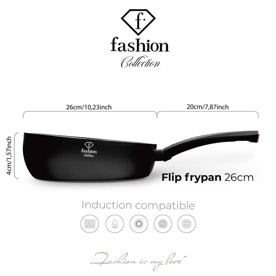 Flip Frypan 26 cm Fashion by Berlinger Haus FTV0027