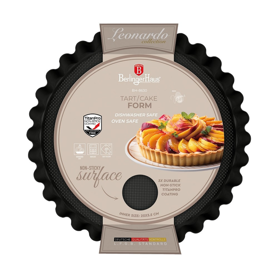 Tart/cake form, 28*3,5 cm Berlinger Haus BH8630 Leonardo