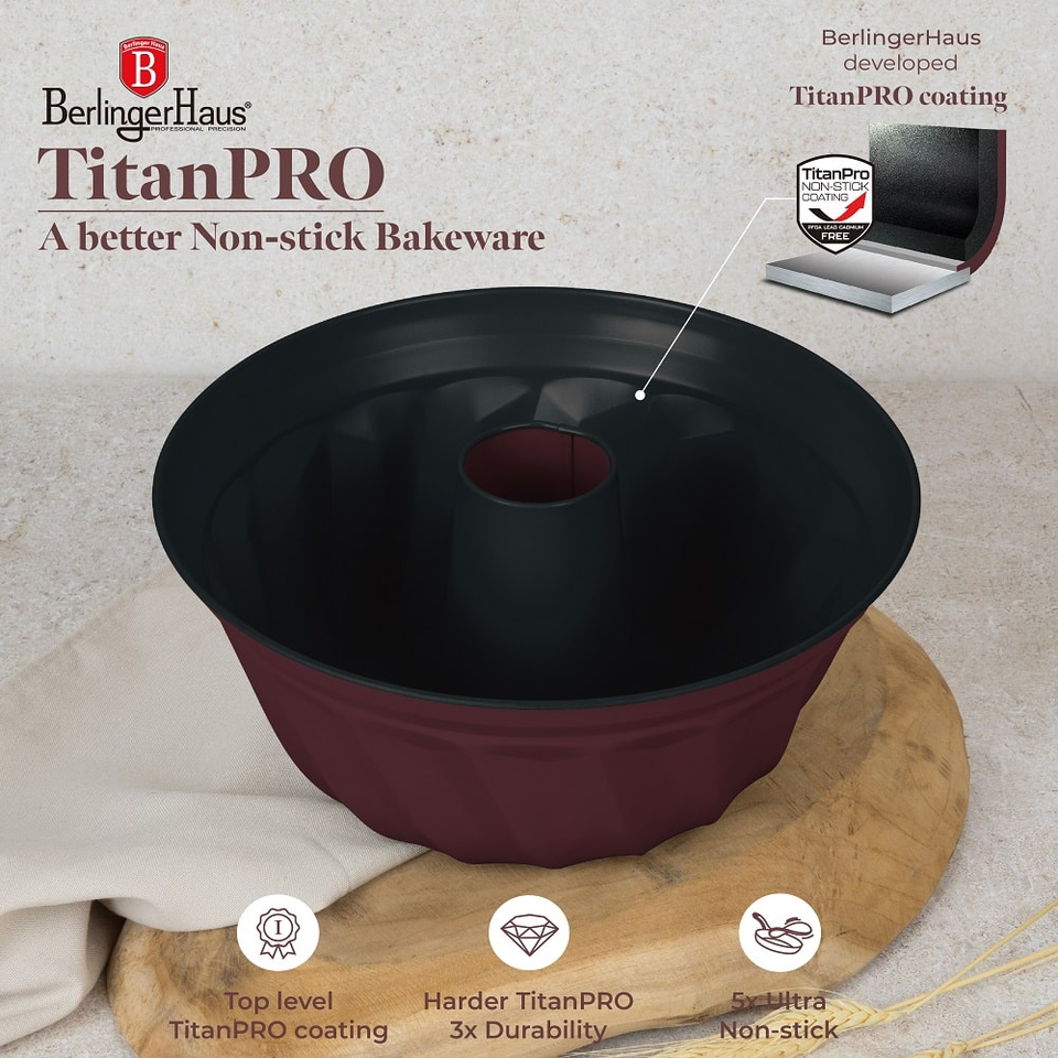 Bundt pan, 25 cm Berlinger Haus BH7996 Leonardo