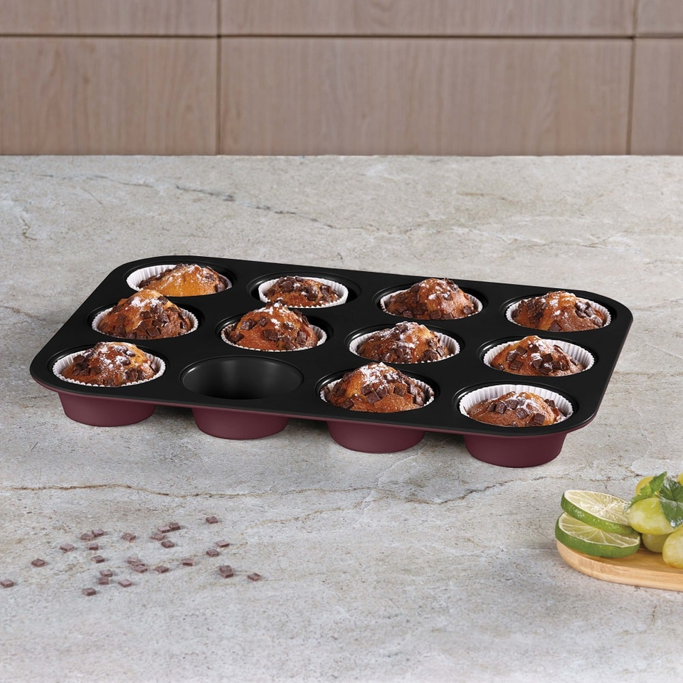 12 cups muffin pan Berlinger Haus BH7945 Leonardo