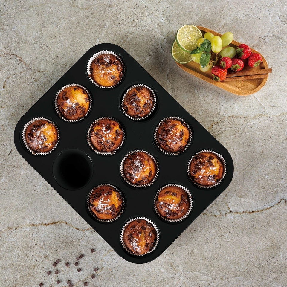 12 cups muffin pan Berlinger Haus BH7945 Leonardo