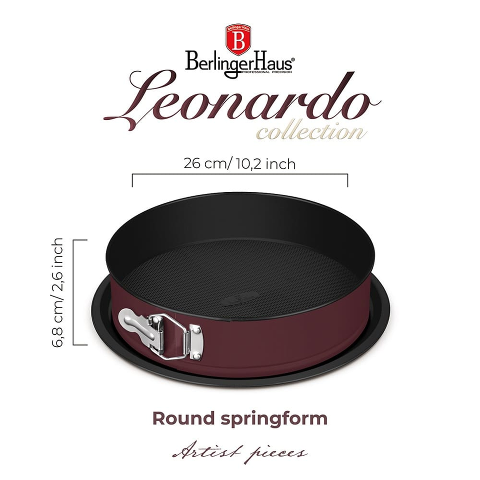 Round springform, 26*6,8 cm Berlinger Haus BH7935 Leonardo
