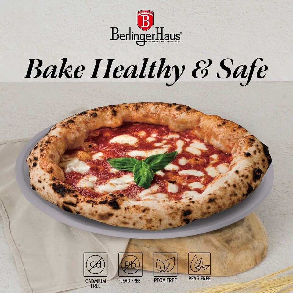 Pizza pan, 36 cm Berlinger Haus BH7925 Taupe