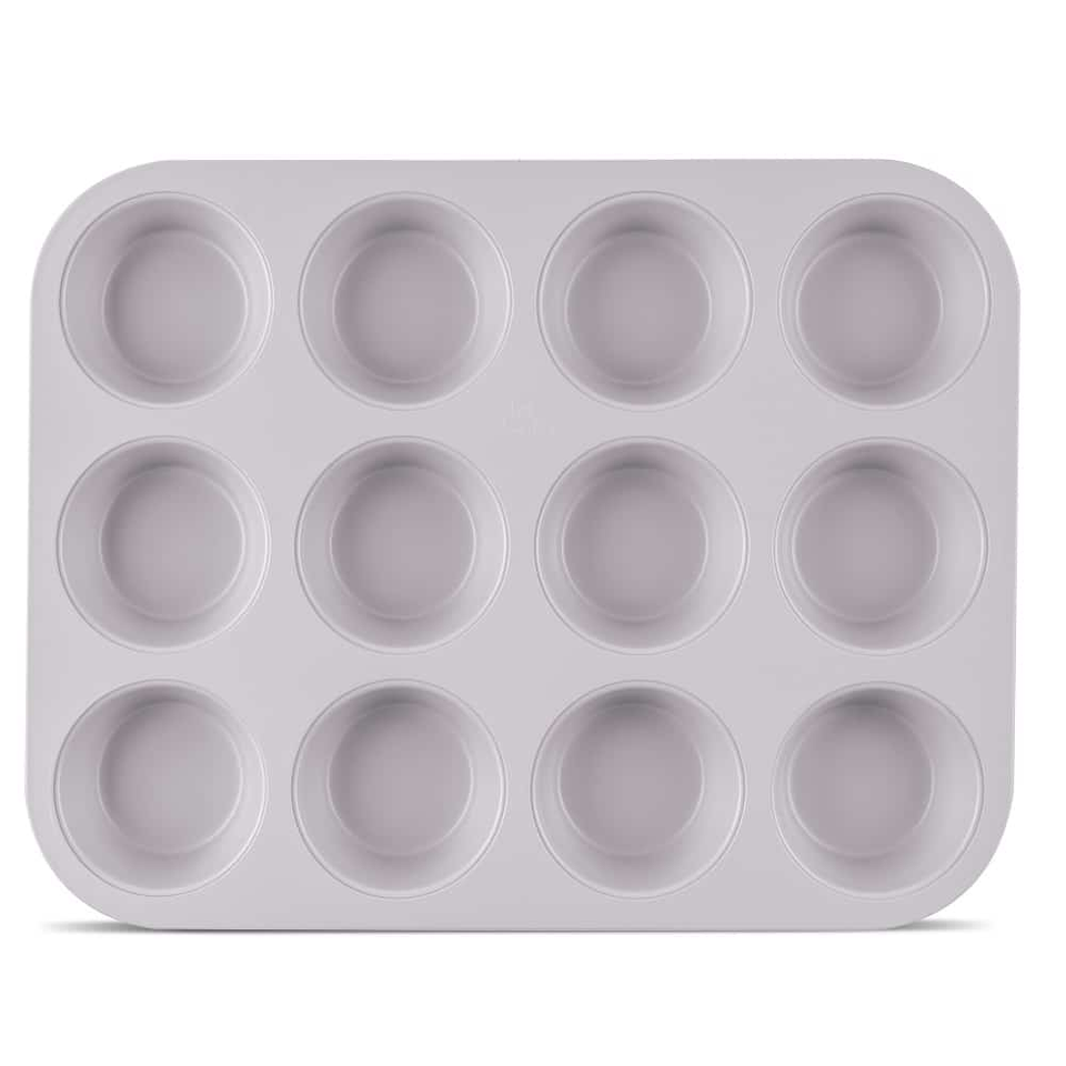 12 cups muffin pan Berlinger Haus BH7947 Taupe