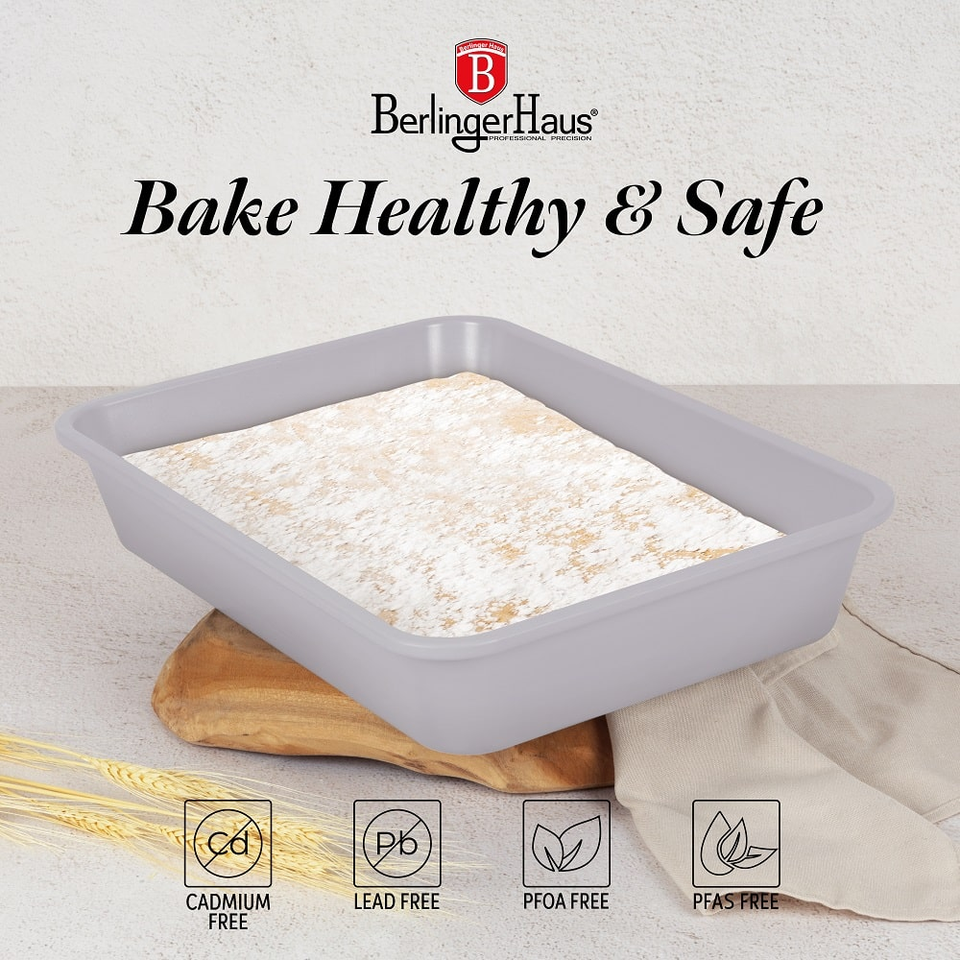 Oblong roaster, 40*28 cm Berlinger Haus BH7903 Taupe