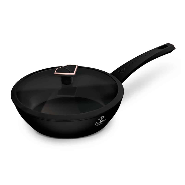 Deep Frypan with Lid 24 cm Fashion by Berlinger Haus FTV0030