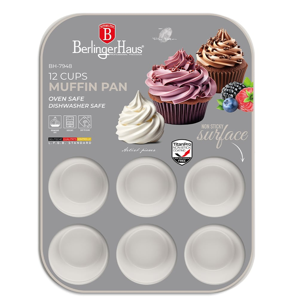 12 cups muffin pan Berlinger Haus BH7948 Sahara