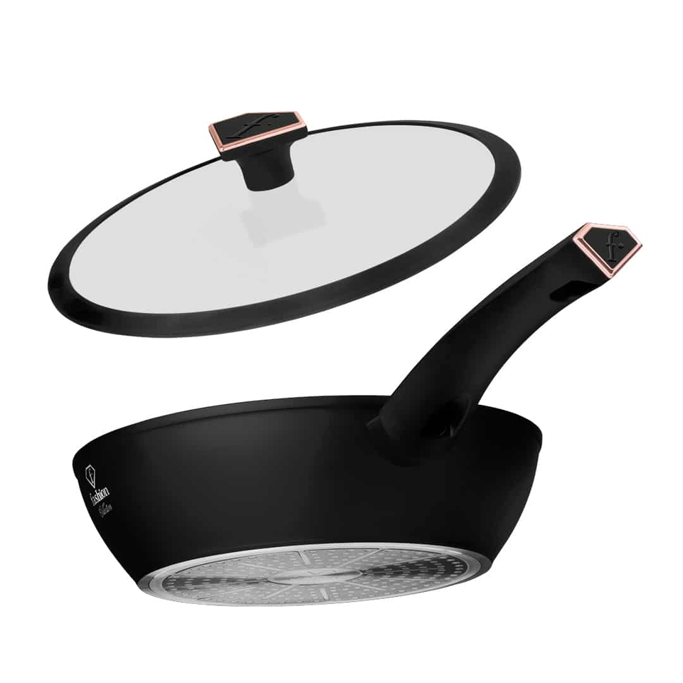 Deep Frypan with Lid 24 cm Fashion by Berlinger Haus FTV0030
