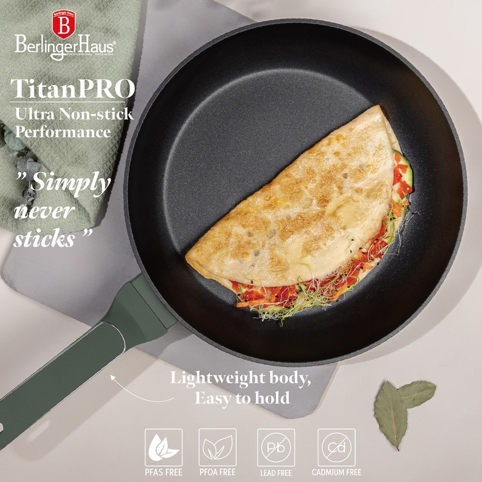 Frypan, 28 cm Berlinger Haus BH8152 Matte Green