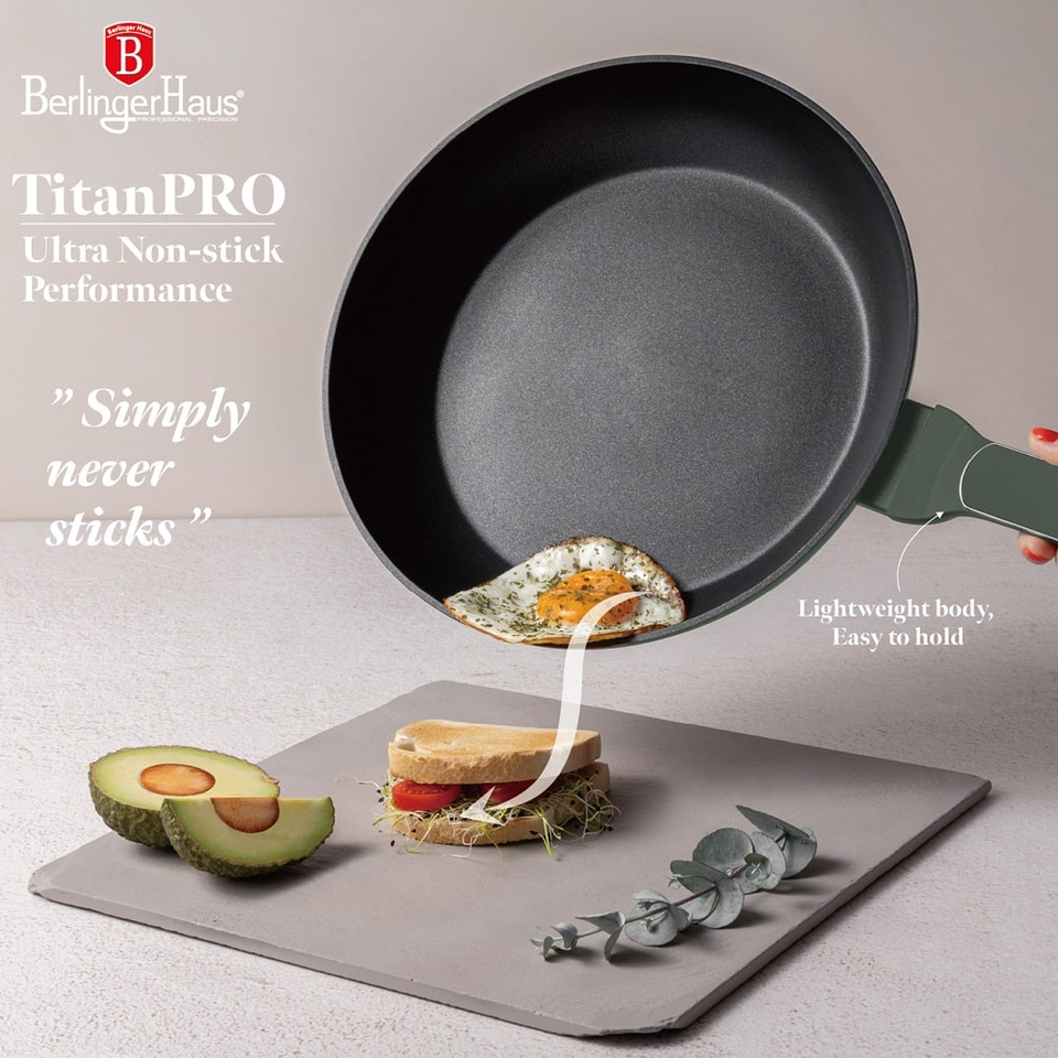 Frypan, 28 cm Berlinger Haus BH8152 Matte Green