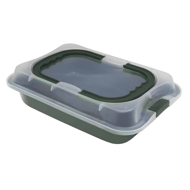 Oblong roaster with lid Berlinger Haus BH8637 Matte Green
