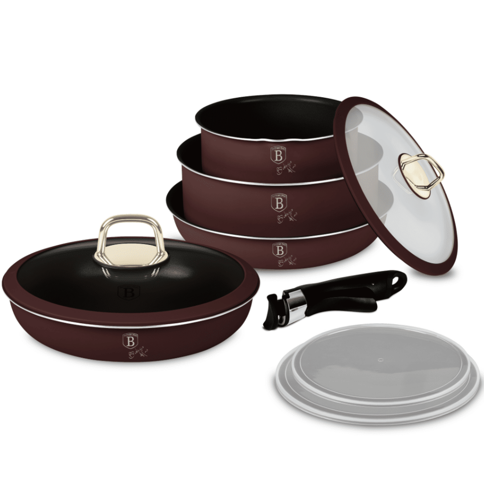 9 pcs cookware set Berlinger Haus BH8254 Leonardo