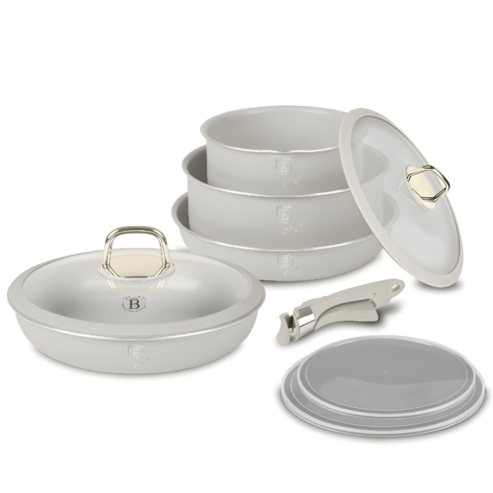 9 pcs cookware set Berlinger Haus BH8253 Sahara