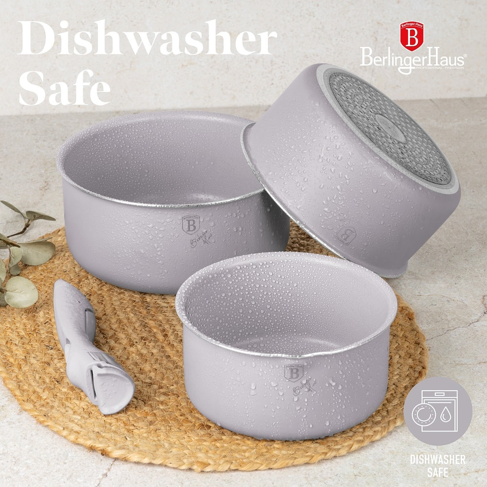 12 pcs cookware set Berlinger Haus BH8251 Taupe